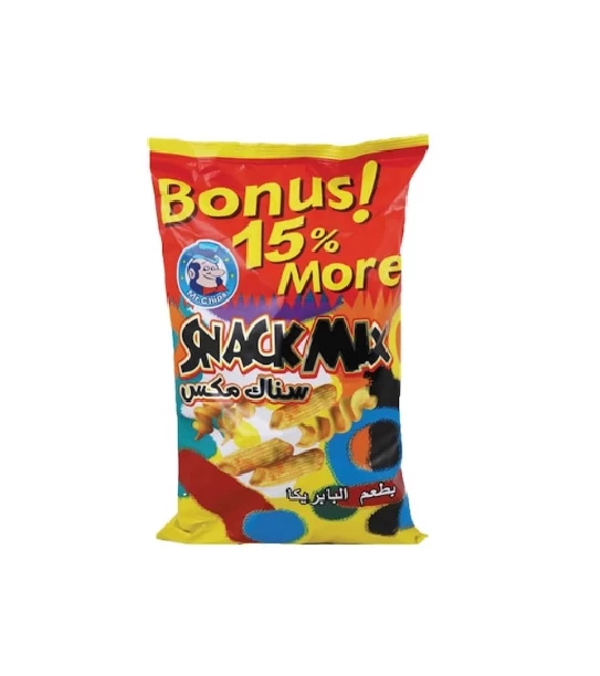 مستر شيبس سناك مكس بنكة البابريكا